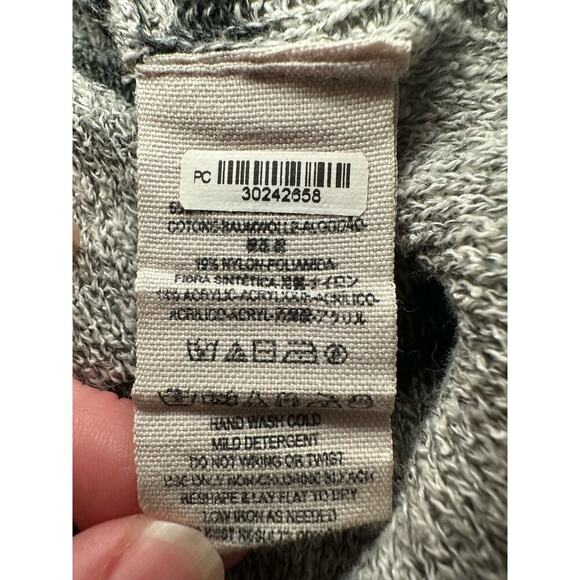 Free People | XSmall | Oversized Tunic Sweater shirt/mini dress striped high low - Picture 8 of 8